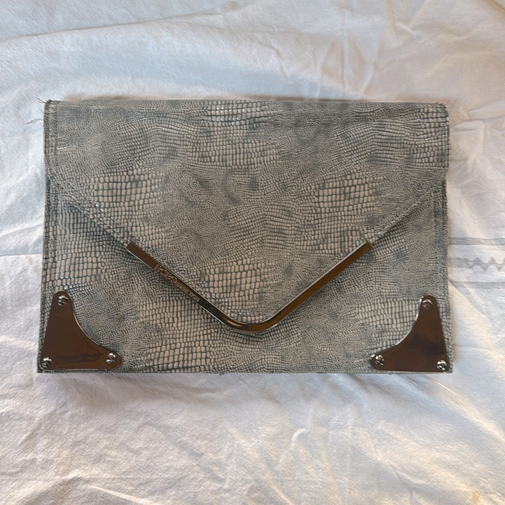 BCBG Generations “Snakeskin” Envelope Clutch #NYEVE